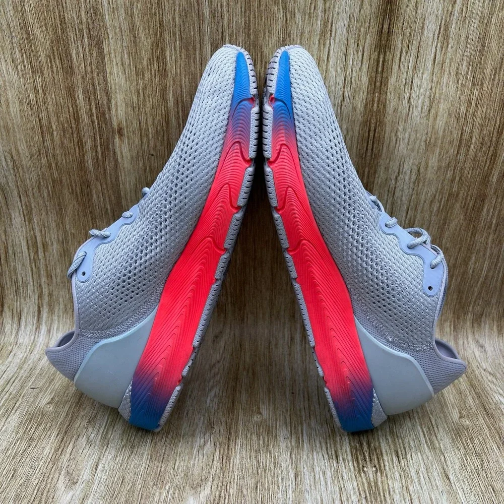 Under Armour HOVR Sonic 4 Men's Size 12 Grey Red Blue Running Shoes 3023997-100